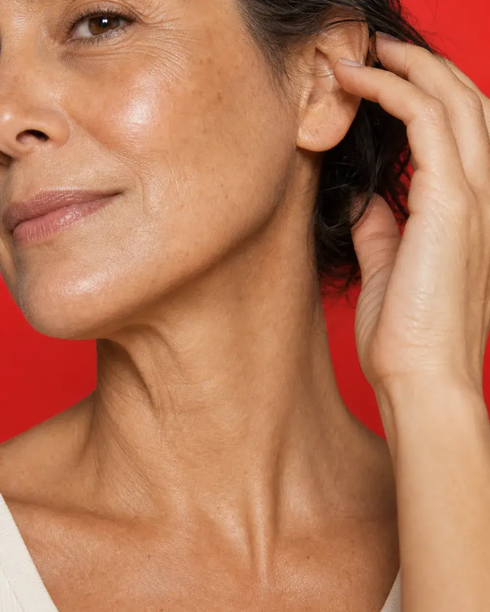 Facelift before and after